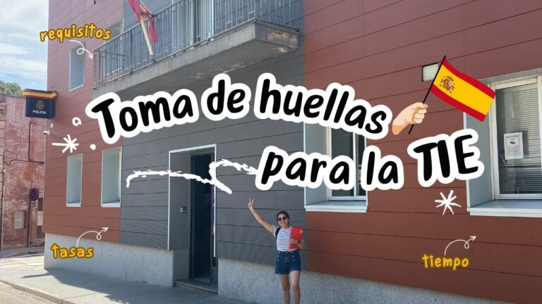 Gu&iacute;a para tramitar el NIE en T&iacute;as